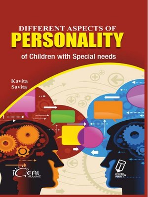 cover image of Different Aspects of Personality of Children with Special Needs